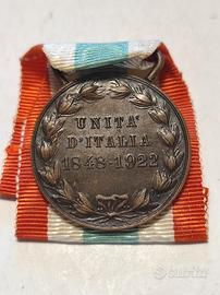 Medaglia Unità d'Italia 1848-1922