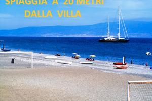 VILLA x10 persone a 20metri dal MARE near TAORMINA