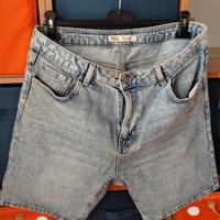 Pantaloncino jeans zara 44