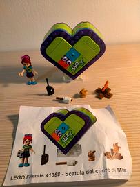 Lego Friends 41358 Scatola del cuore di Mia