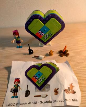 Lego Friends 41358 Scatola del cuore di Mia