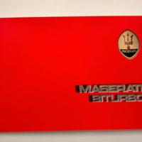Manuale uso e manutenzione Maserati Biturbo