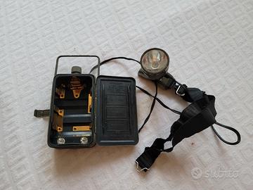 lampada frontale E.I. anni '60