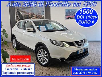 Nissan Qashqai 15dci Euro6 Garanzia12Mesi e Taglia