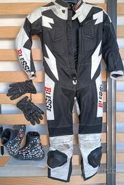 tuta minimoto bambino 