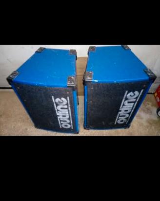 Casse, piedistalli, mixer.  anche separatamen