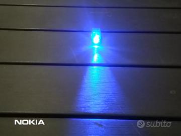 LUCE LED BLU VISIBILITÀ NOTTE SPORT E DISCOTECA