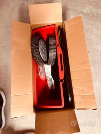 Carrello seminatrice e spargi concime