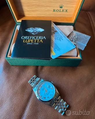 Rolex Datejust ref. 16200, anno 1989