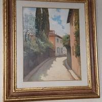 Quadro scorcio cittadino