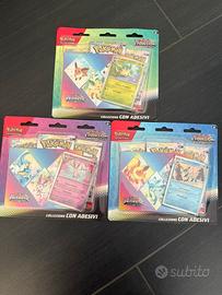 Set collezione con adesivo evoluzioni prismatiche