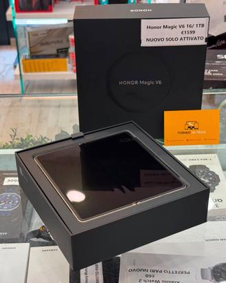 HONOR MAGIC V6 16/ 1TB - NUOVO SOLO ATTIVATO