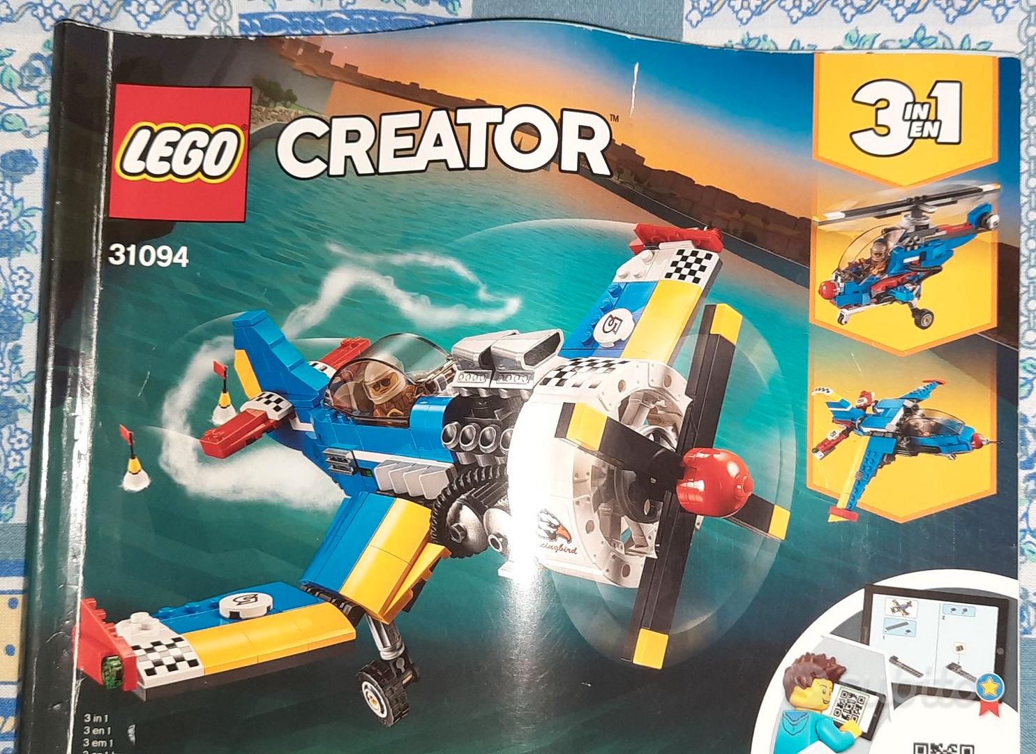 LEGO Creator Dinosauro, Set Animali Giocattolo 3 in 1 per