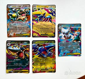 Set Carte Pokemon Mega Evolutions Giapponesi