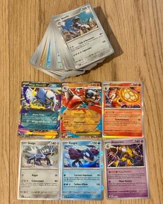 LOTTO 100+ carte Pokémon Set Megaevoluzione
