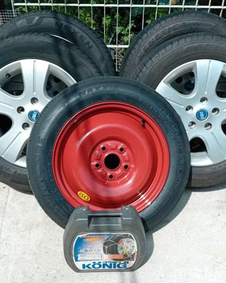 set ruote x Fiat 16