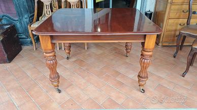 tavolo Vittoriano a manovella fine 800 