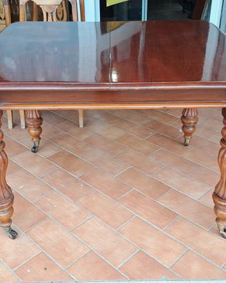 tavolo Vittoriano a manovella fine 800 