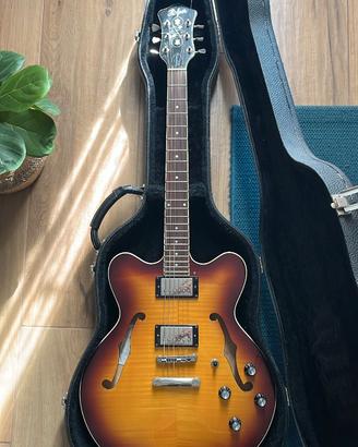 Semiacustica Hofner Verythin standard CT reissue