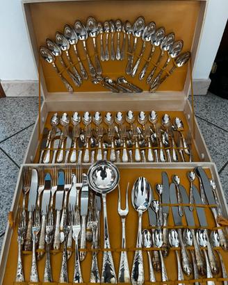 Set 99 posate Argentate 800