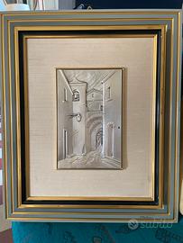 Quadro serigrafia Ottaviani Argento