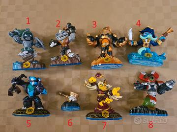 wii personaggi skylanders -portali-prezzi esposti