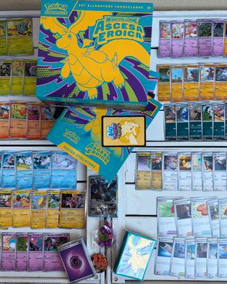 ETB Ascesa Eroica Pokemon Zekrom di N e 102 Carte