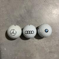Palline da golf Audi, BMW, Mercedes