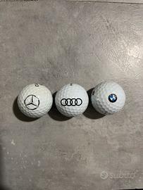 Palline da golf Audi, BMW, Mercedes