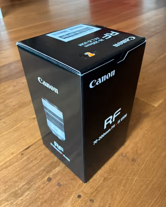 Obiettivo fotografico Canon rf 70-200 f4 L usm