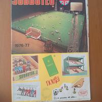 cataloghi originali subbuteo 1976 e 1976-77