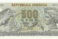 500 lire carta 1966