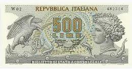 500 lire carta 1966
