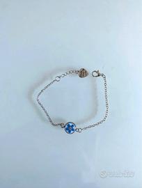 Braccialetto in argento laccato