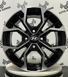 4 CERCHI IN LEGA HYUNDAI I10 I20 ATOS GETZ DA 15