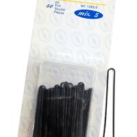 forcine lisce 5 cm nere