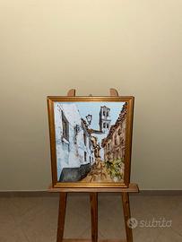 DIPINTO PAESAGGISTICA FRANCESE - JEAN JULES DUFOUR