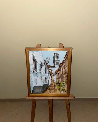 DIPINTO PAESAGGISTICA FRANCESE - JEAN JULES DUFOUR