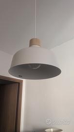 lampadario Ikea con lampadina 