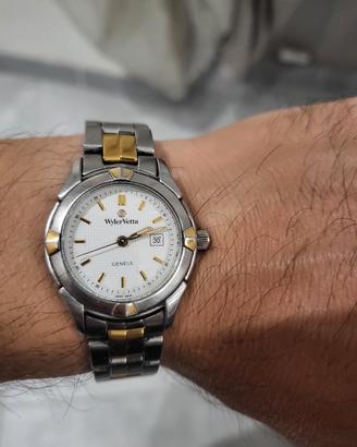 Orologio Wyler Vetta Genève Incaflex Bicolore