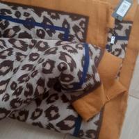 maxi sciarpone leopardato