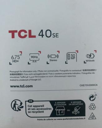 Cellulare TCL 40 SE