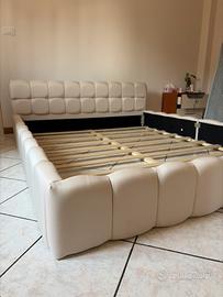 Letto imbottito oversize 200x160 nuovo imballato