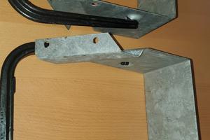 2 Supporti Portaceppi - Blocca Ruota