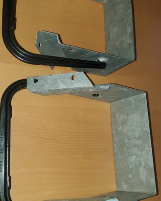 2 Supporti Portaceppi - Blocca Ruota