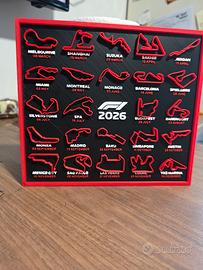 Calendario Gare 2026 3D da Tavolo/Parete - Idea Re