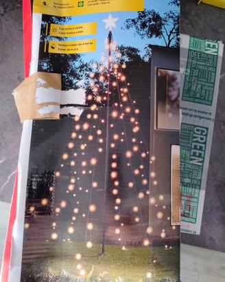 Albero natale a led da esterno 