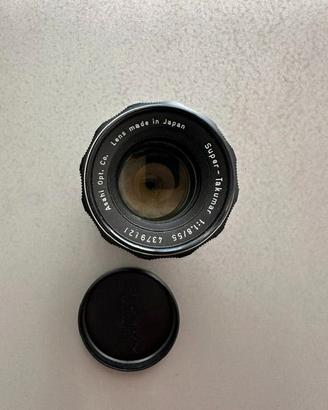 ASAHI Super-TAKUMAR OBIETTIVO 1:1.8/55mm - M42 + E