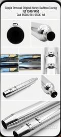 Coppia Scarichi Originali Harley-Davidson Touring