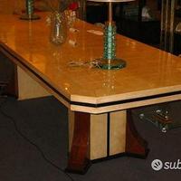 1930 Tavolo Dèco. Grande Tavolo Scultura. Design